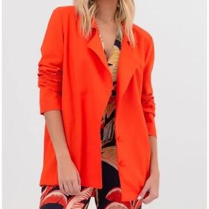 FARM Rio Vibrant Orange Blazer